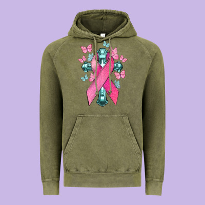 Cancer Cross Cancer Awareness Vintage Hoodie Designed By Howdyjamesfarm
