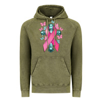 Vintage Olive Cancer Cross Cancer Awareness Vintage Hoodie - HowdyJamesFarm