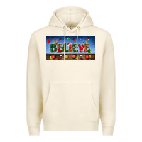 Tofu christmas believe license plate Premium Hoodie - BundleAndBundleShop