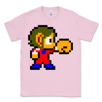 Bubblegum Pink alex kidd 1 Classic Tee - lanVoArt