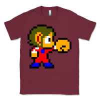 Burgundy alex kidd 1 Classic Tee - lanVoArt