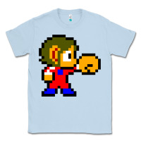 Dusty Blue alex kidd 1 Classic Tee - lanVoArt