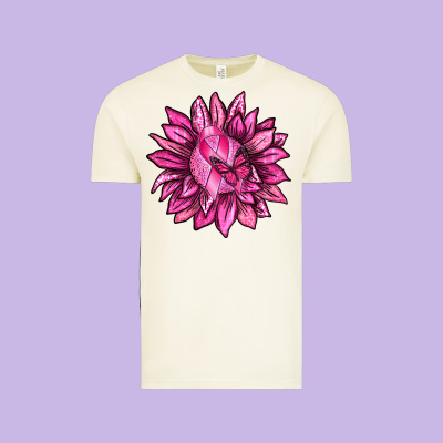 Breast Cancer Sunflower Vintage Tee Designed By Texasbilliewilder