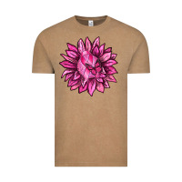 Vintage Coffee Breast Cancer Sunflower Vintage Tee - texasbilliewilder
