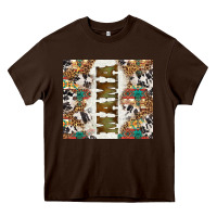 Chocolate Brown Western Mama Tumbler Heavy Core Tee - BundleAndBundleShop
