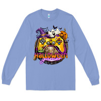 Colony Blue halloween gamer Long Sleeve Tee - CowGirlArtShop