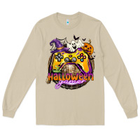 Mushroom halloween gamer Long Sleeve Tee - CowGirlArtShop