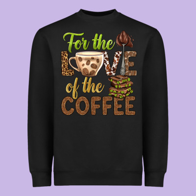 For The Love Of The Coffee Bbs Heavyweight Sweatshirt Designed By Bundleandbundleshop