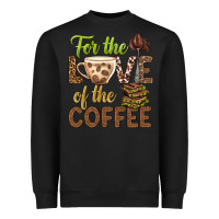 Black for the love of the coffee bbs Heavyweight Sweatshirt - BundleAndBundleShop