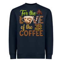 Navy for the love of the coffee bbs Heavyweight Sweatshirt - BundleAndBundleShop