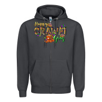 Smoke Happy crawdi Gras Zipper Hoodie - LillyAllenDesigns