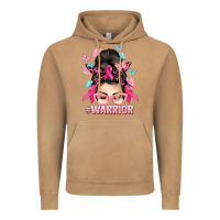 Vintage Camel Warrior Cancer messy bun Cancer Awareness Vintage Hoodie - HowdyJamesFarm