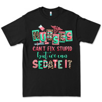 Black nurses cant fix stupid but we can sedate it Premium Tee - RanaPortraitStore