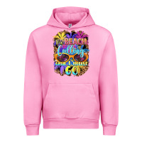 Fuchsia Pink the beach is calling and i must go Urban Hoodie - BarkalooDesign