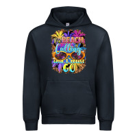 Navy the beach is calling and i must go Urban Hoodie - BarkalooDesign
