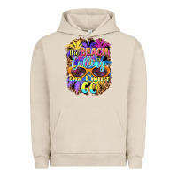 Pigment French Oak the beach is calling and i must go Urban Hoodie - BarkalooDesign
