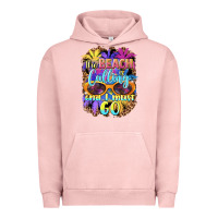 Pigment Salmon the beach is calling and i must go Urban Hoodie - BarkalooDesign