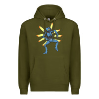 Army Green ultrakill  funny Premium Hoodie - lanVoArt