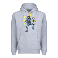Heather Grey ultrakill  funny Premium Hoodie - lanVoArt