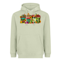 Matcha mexico drink Heavyweight Hoodie - RacoonDesign