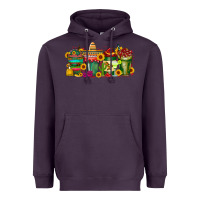 Plum mexico drink Heavyweight Hoodie - RacoonDesign