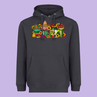 Mexico Drink Heavyweight Hoodie Designed By Racoondesign