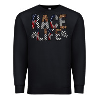 Black race life Premium Sweatshirt - RacoonDesign