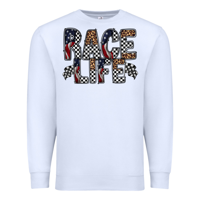 Race Life Premium Sweatshirt by RacoonDesign | Teevron