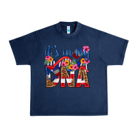 Navy its in my dna puerto rico Urban Heavy Tee - texasbilliewilder