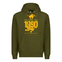 Army Green steel ball run 1890 Premium Hoodie - lanVoArt