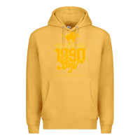 Mustard steel ball run 1890 Premium Hoodie - lanVoArt