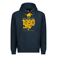 Navy steel ball run 1890 Premium Hoodie - lanVoArt