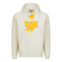 Oatmeal Heather steel ball run 1890 Premium Hoodie - lanVoArt
