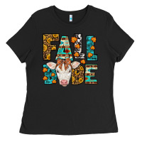 Black Fall Babe Baby Calf Ladies Tee - LillyAllenDesigns