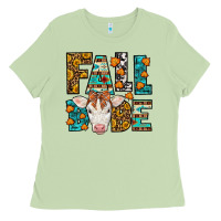Matcha Fall Babe Baby Calf Ladies Tee - LillyAllenDesigns