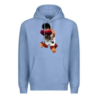 Colony Blue ippo makunouchi Premium Hoodie - lanVoArt