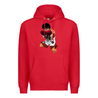 Red ippo makunouchi Premium Hoodie - lanVoArt