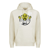 Oatmeal Heather parappa Premium Hoodie - lanVoArt