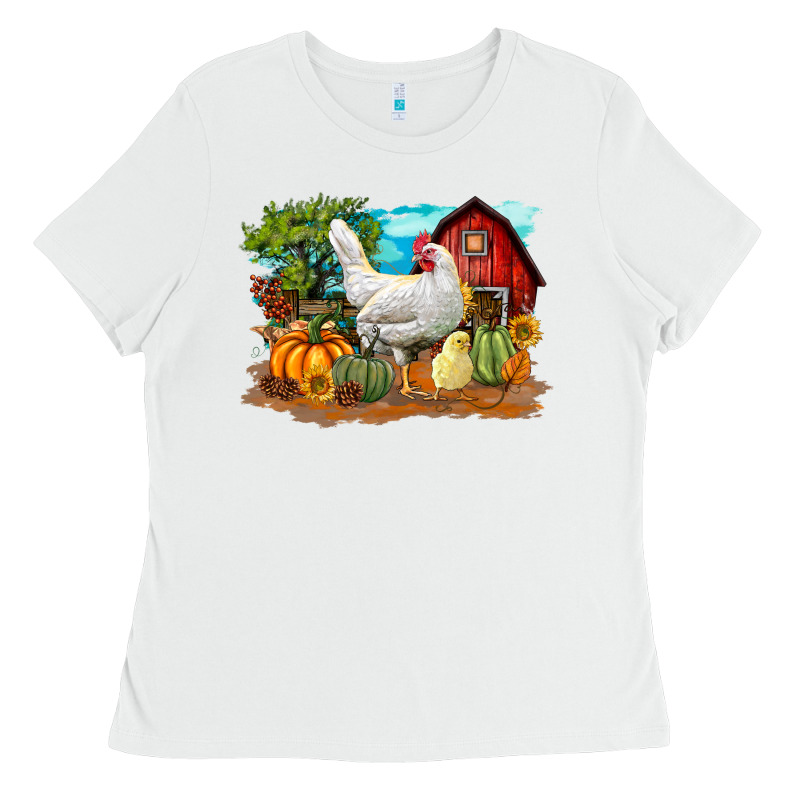 Fall Chicken Ladies Tee by LillyAllenDesigns | Teevron