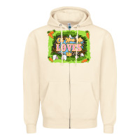Sandshell Oh how he loves us Easter Day Zipper Hoodie - LillyAllenDesigns