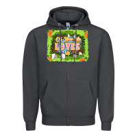 Smoke Oh how he loves us Easter Day Zipper Hoodie - LillyAllenDesigns