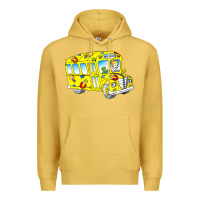 Antique Gold the magic school bus Premium Hoodie - lanVoArt