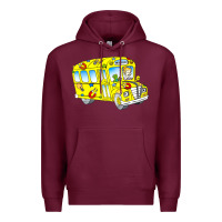 Burgundy the magic school bus Premium Hoodie - lanVoArt