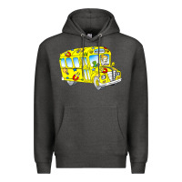 Charcoal Heather the magic school bus Premium Hoodie - lanVoArt
