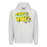 Dove Grey the magic school bus Premium Hoodie - lanVoArt