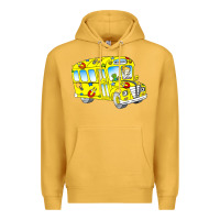 Mustard the magic school bus Premium Hoodie - lanVoArt