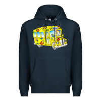 Navy the magic school bus Premium Hoodie - lanVoArt