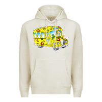 Oatmeal Heather the magic school bus Premium Hoodie - lanVoArt