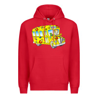 Red the magic school bus Premium Hoodie - lanVoArt