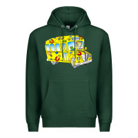 Sports Green the magic school bus Premium Hoodie - lanVoArt